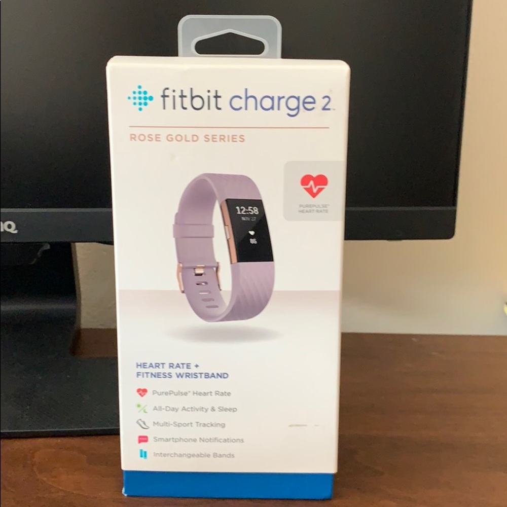 FITBIT CHARGE 2 with 3 Sets of Bands